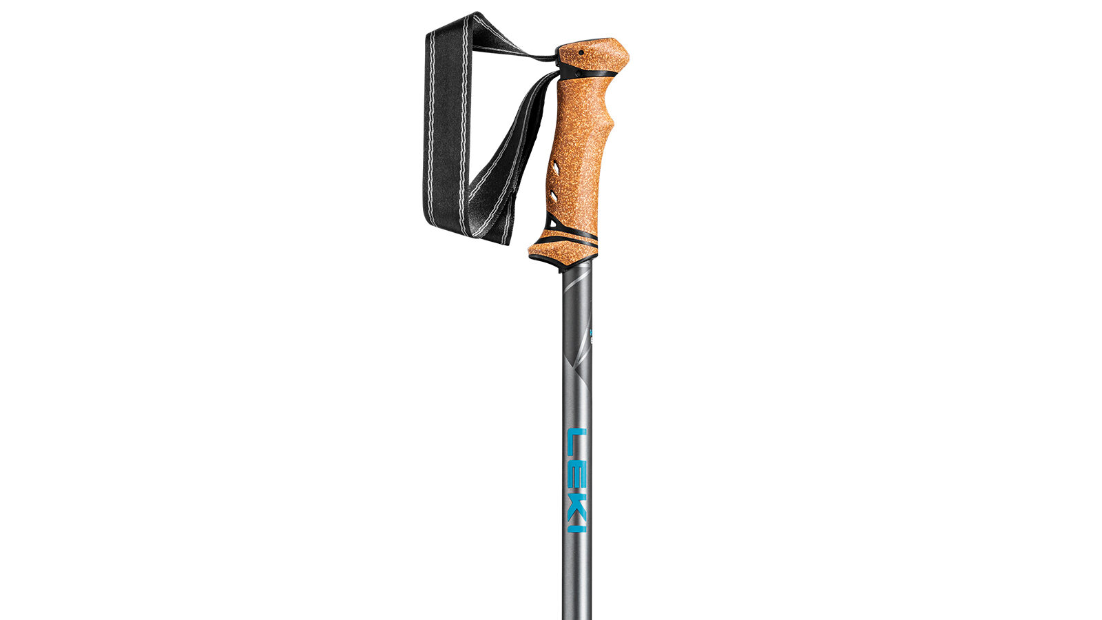 The Leki Legacy model is solid and functional, an ideal choice for people wondering which trekking poles to choose for their hikes.